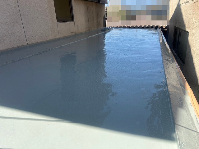 甲府市　ウレタン防水工事